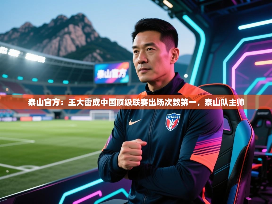 问鼎体育官网点此进入-泰山官方:王大雷成中国顶级联赛出场次数第一,泰山队主帅 第3张